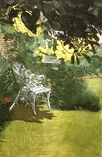Summer Garden (print)  von Valerie Daniel