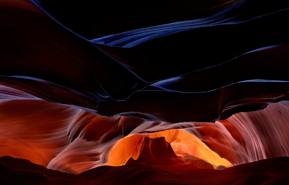Fantastic scenery of Antelope Canyon von Valeriy Shcherbina