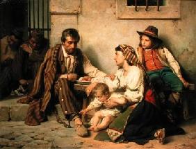 Prisoner Meeting His Family 1868