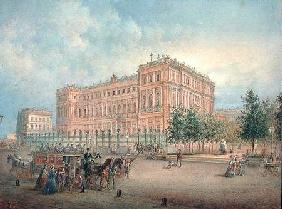 View of the Nikolayevsky Palace, St. Petersburg 1868