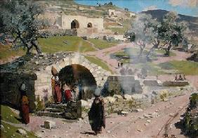 The Virgin Spring in Nazareth 1882