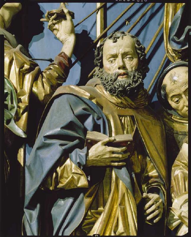 Der Krakauer Marienaltar: Der Apostel Petrus von Veit Stoß