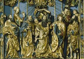 Der Krakauer Marienaltar: Die sterbende Maria im Kreis der Apostel 1477-89