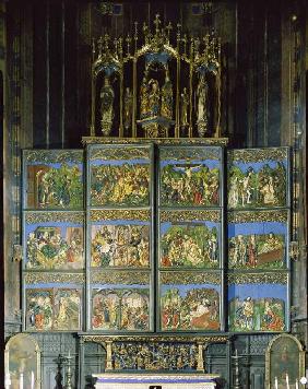 Der Krakauer Marienaltar: Die Werktagsseite (Gesamtansicht) 1477-89