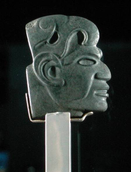 Votive Axe Head, late classic period von Veracruz