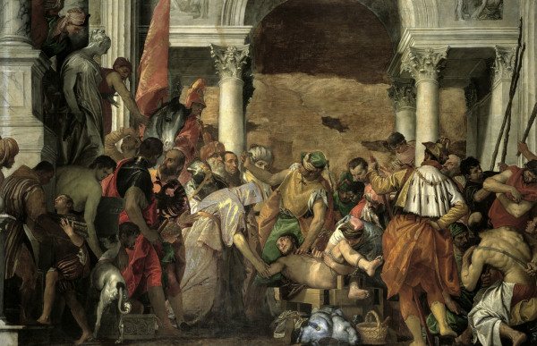 Veronese / Martyrdom of St. Sebastian von Veronese, Paolo (eigentl. Paolo Caliari)