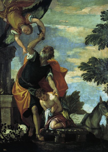 Paolo Veronese / Abraham sacrificing Isa von Veronese, Paolo (eigentl. Paolo Caliari)