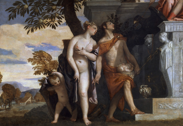 P.Veronese, Venus, Mercury,Eros a.Anter. von Veronese, Paolo (eigentl. Paolo Caliari)