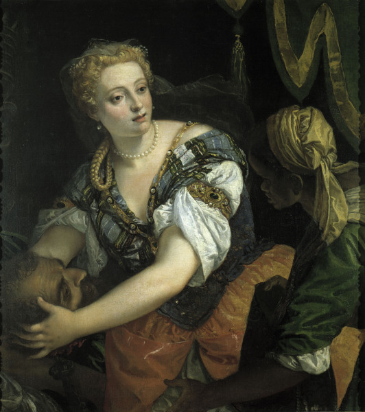 Judith w.Holofernes  Head/Veronese/1570s von Veronese, Paolo (eigentl. Paolo Caliari)