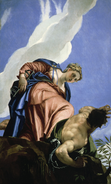 Veronese / Nemesis  Triumph / c.1555 von Veronese, Paolo (eigentl. Paolo Caliari)