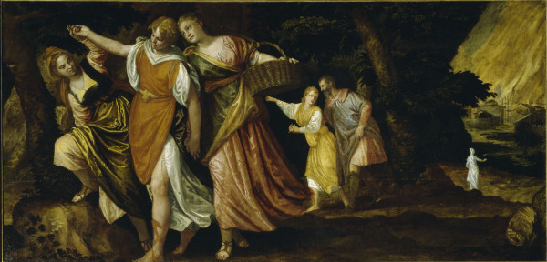 Veronese / Lot and his daughter von Veronese, Paolo (eigentl. Paolo Caliari)