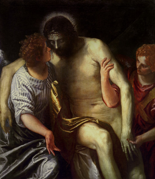 P.Veronese, Dead Christ and angels von Veronese, Paolo (eigentl. Paolo Caliari)