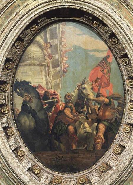 The Triumph of Mordecai von Veronese, Paolo (eigentl. Paolo Caliari)