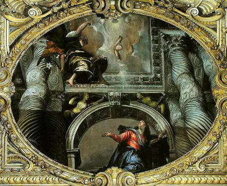 The Annunciation von Veronese, Paolo (eigentl. Paolo Caliari)