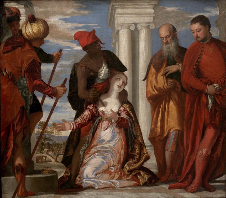 Das Martyrium der Heiligen Justina von Veronese, Paolo (eigentl. Paolo Caliari)