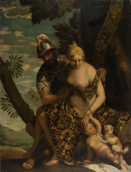 Mars und Venus von Veronese, Paolo (eigentl. Paolo Caliari)