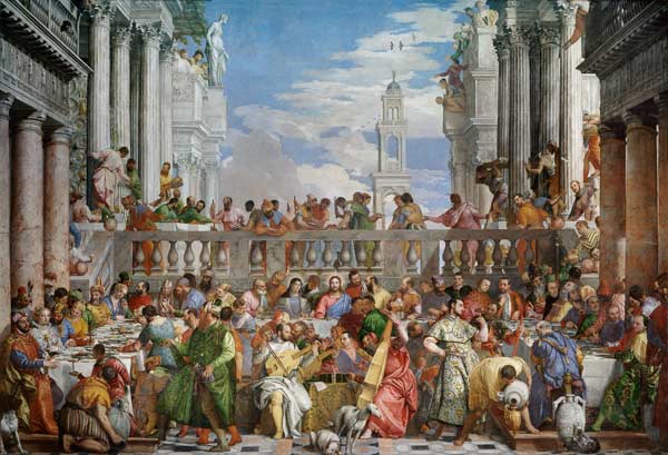 Hochzeit zu Kanaa von Veronese, Paolo (eigentl. Paolo Caliari)