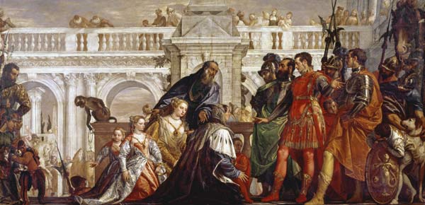 Family of Darius before Alexander the Great (356-323 BC) von Veronese, Paolo (eigentl. Paolo Caliari)