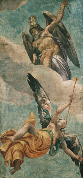 Veronese / Time and Fame von Veronese, Paolo (eigentl. Paolo Caliari)