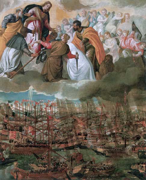 Seeschlacht bei Lepanto von Veronese, Paolo (eigentl. Paolo Caliari)