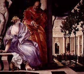 Bathseba im Bade von Veronese, Paolo (eigentl. Paolo Caliari)