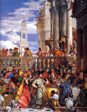 Das Hochzeit zu Kana (Detail) 1563
