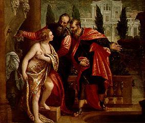 Susanna und die beiden Alten von Veronese, Paolo (eigentl. Paolo Caliari)