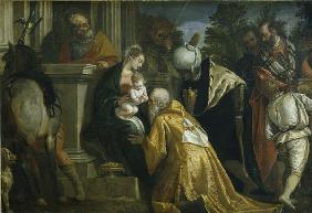 P.Veronese /Adoration of the Kings/ C16