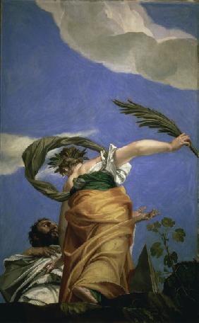 P.Veronese, Triumph of Virtue / painting