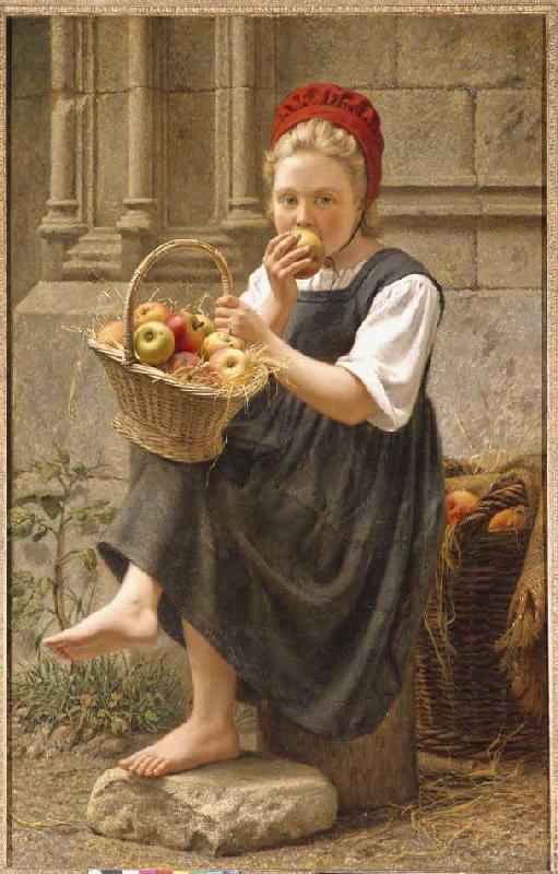 Das Apfelmädchen. von Victor Thirion