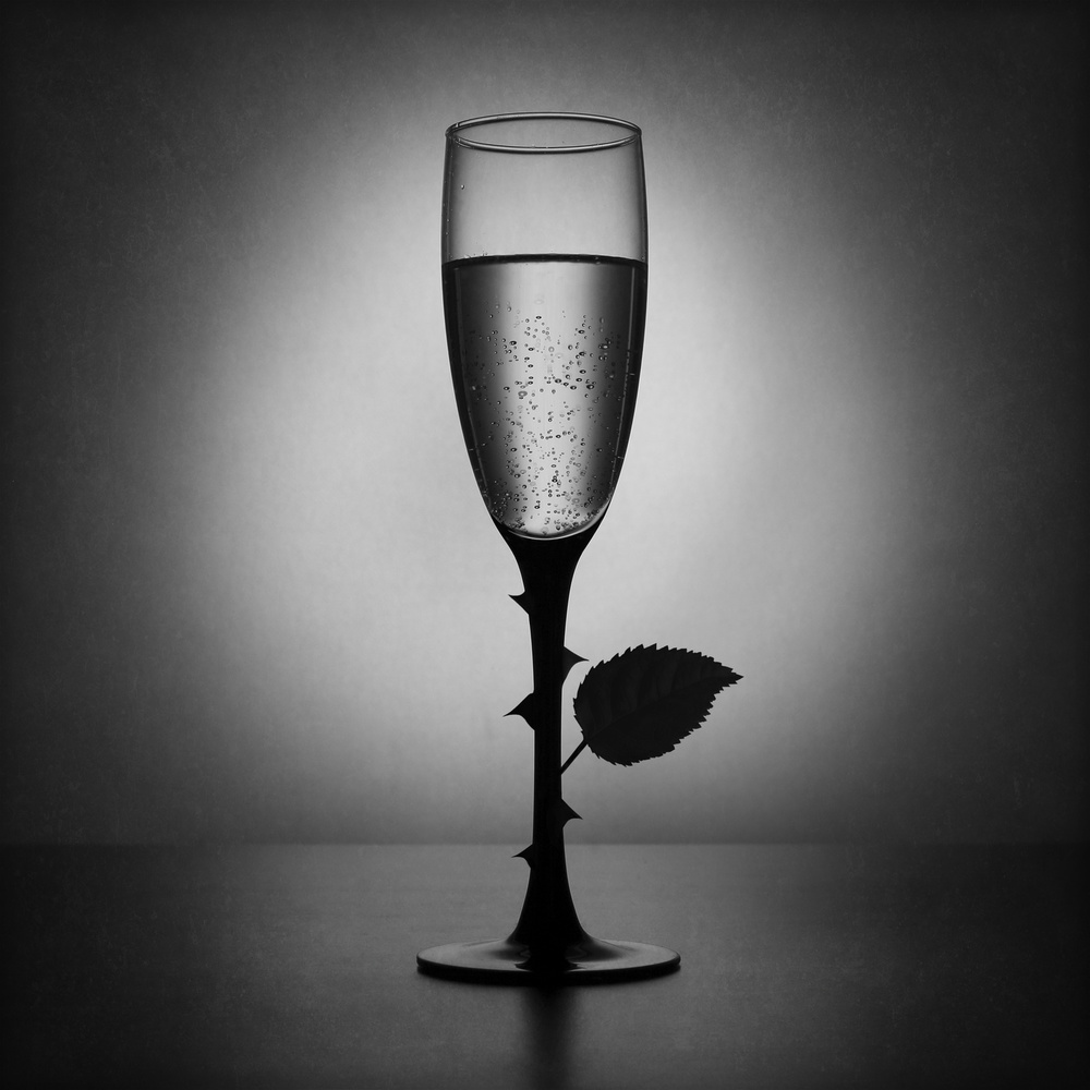 Rosé-Champagner (eine verbesserte Version) von Victoria Glinka
