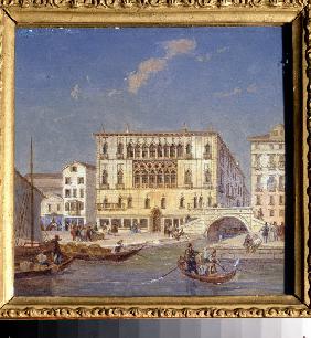 Ansichten von Venedig. Palazzo Bernardo