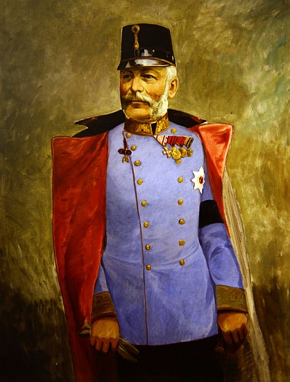 Archduke Friedrich, Duke of Teschen, c.1916 von Vienna Nedomansky Studio
