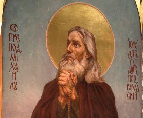 Ehrwürdiger Michael vom Klops-Kloster in Novgorod, ein Narr in Christo