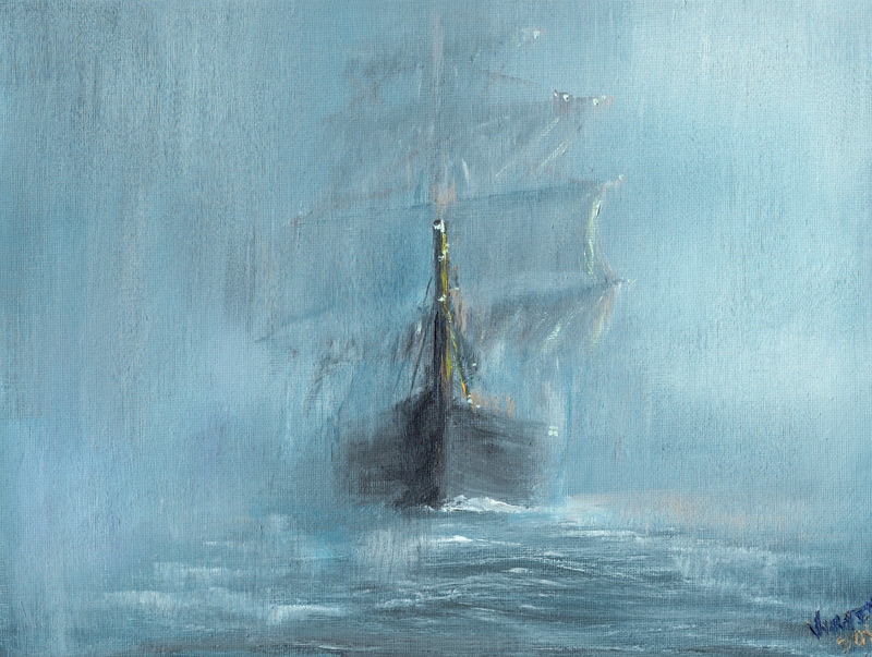 Mary Celeste December 1872 von Vincent Alexander Booth