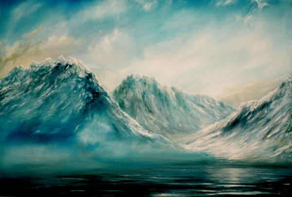 Mountains at Lakes von Vincent Alexander Booth
