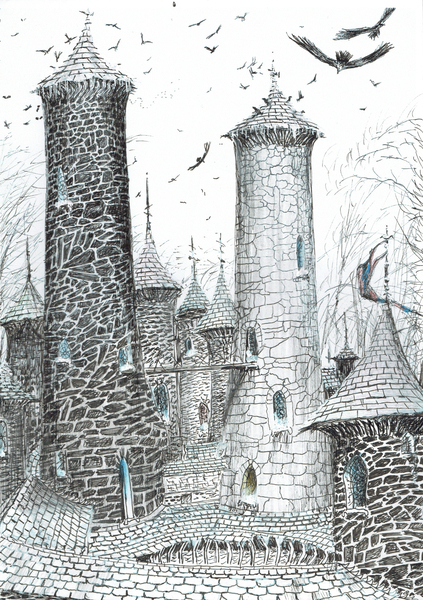 page9, The Castle in the Forest of Findhorn von Vincent Alexander Booth