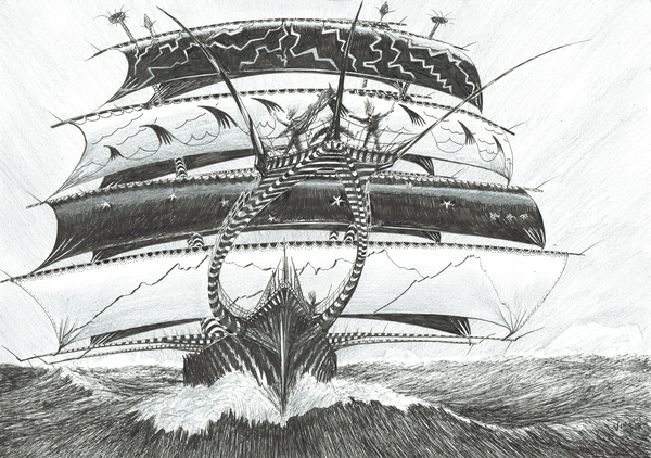 Storm Creators King Haakon VII Sea von Vincent Alexander Booth