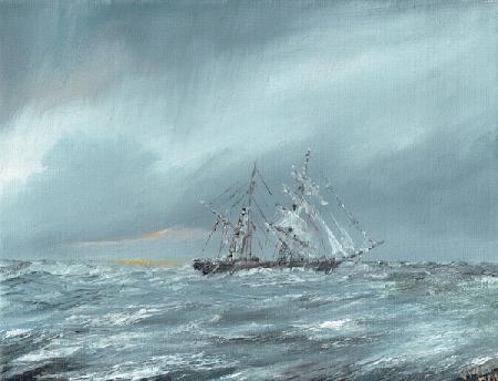 The Mary Celeste adrift December 5th 1872 2016
