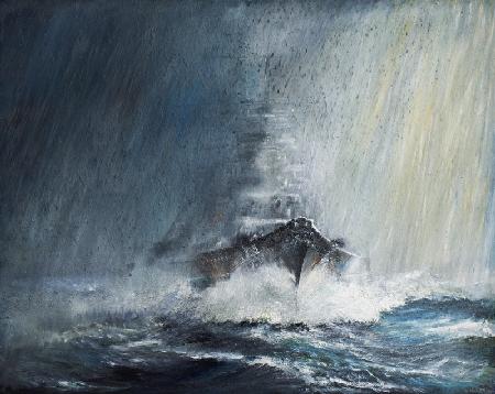 Bismarck through curtains of Rain Sleet & Snow 22/05/1941 2007