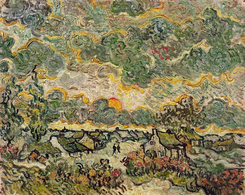 Autumn landscape von Vincent van Gogh