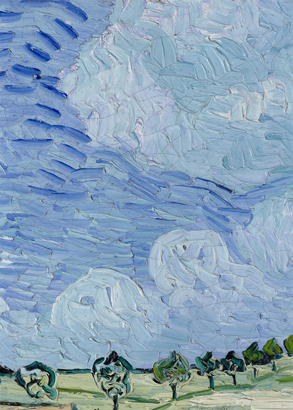 Die Ebene bei Auvers von Vincent van Gogh