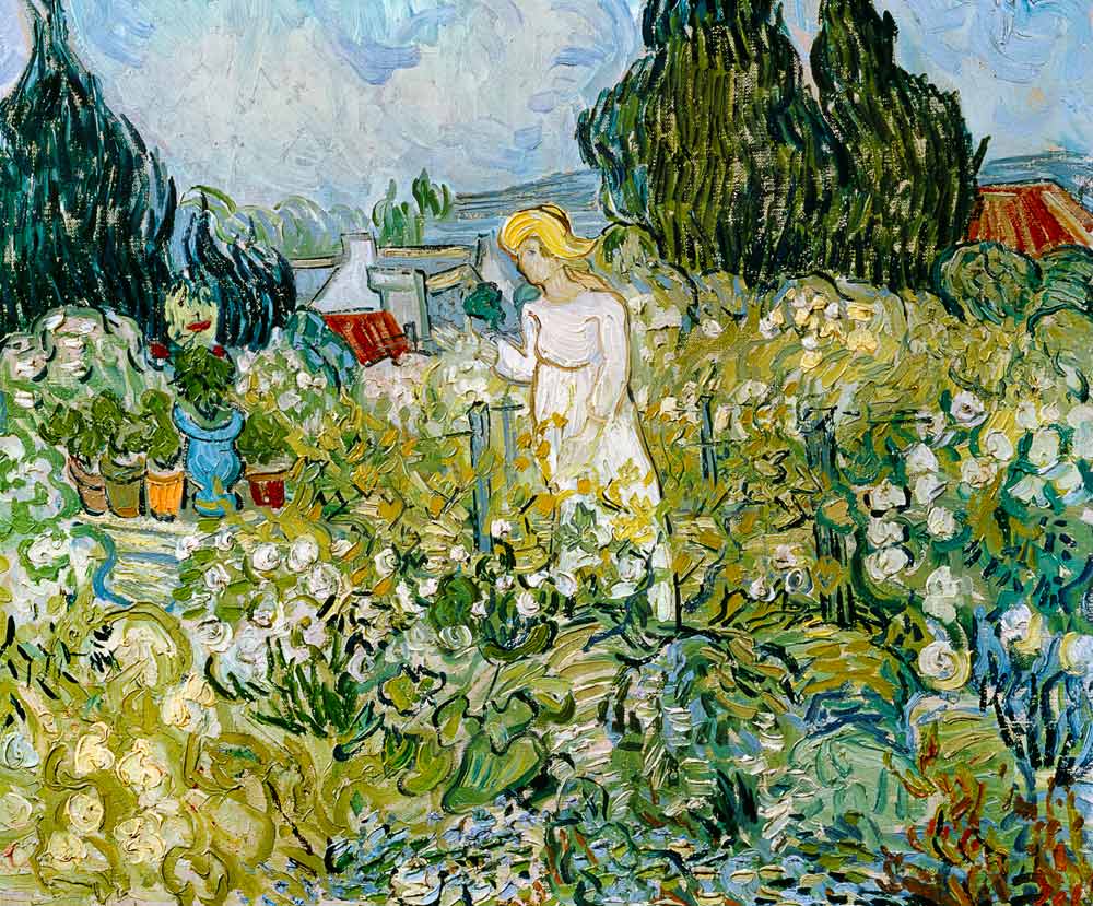 Marguerite Gachet in ihrem Garten von Vincent van Gogh