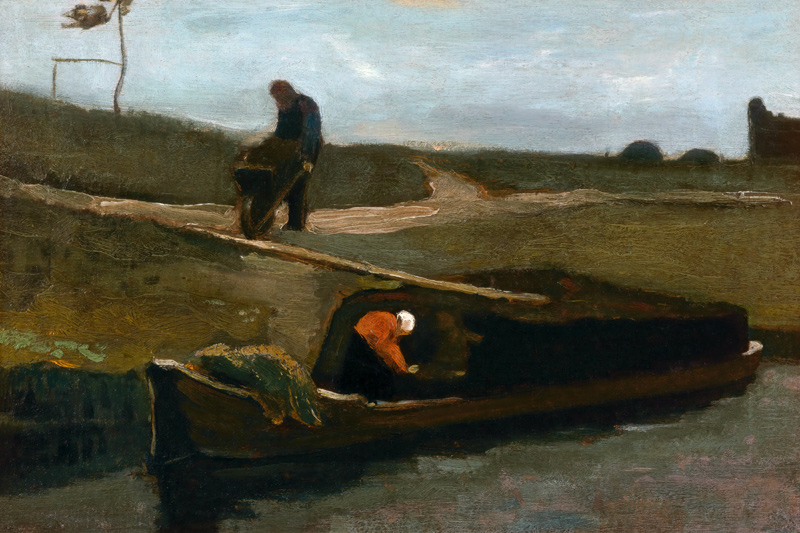 The Peat Boat von Vincent van Gogh