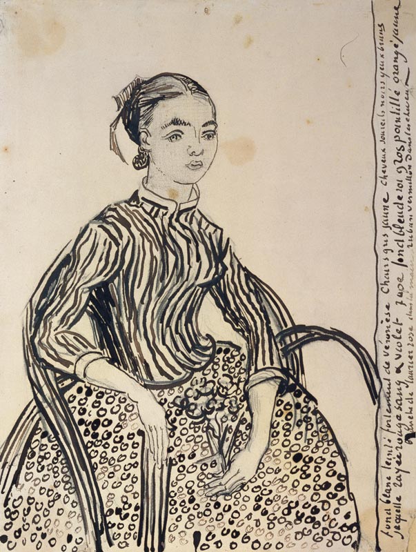 Portrait of a Young Girl von Vincent van Gogh