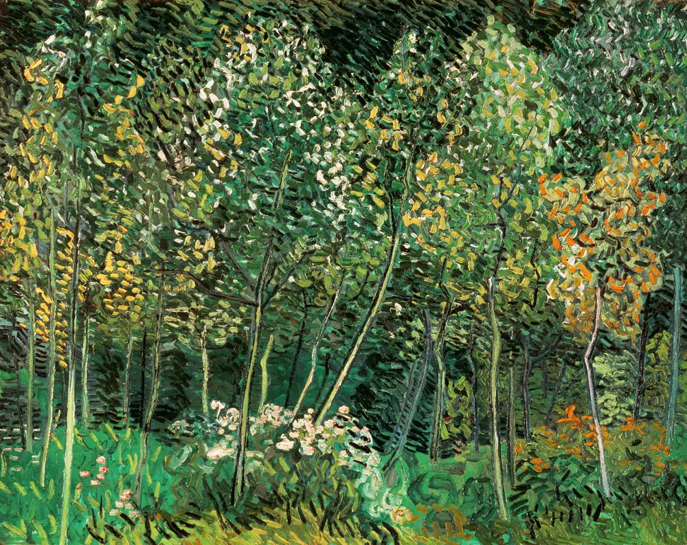 Small forest von Vincent van Gogh