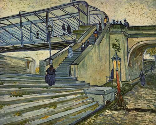 Die Brücke von Trinquetaille von Vincent van Gogh