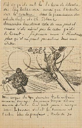 Der Sämann, Brief an Theo aus Arles, um 25. November 1888 1888