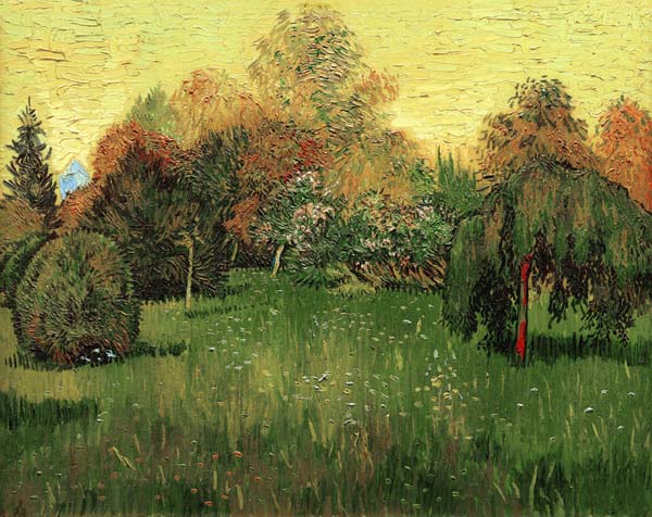 Lichtung in einem Park von Vincent van Gogh