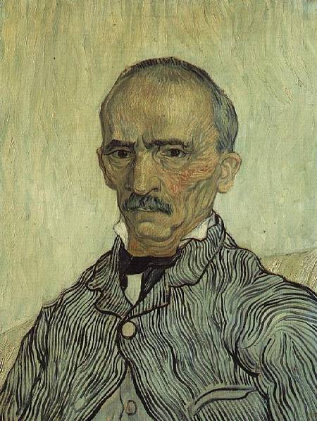 Portrait of Superintendant Trabuc in St. Paul's Hospital von Vincent van Gogh